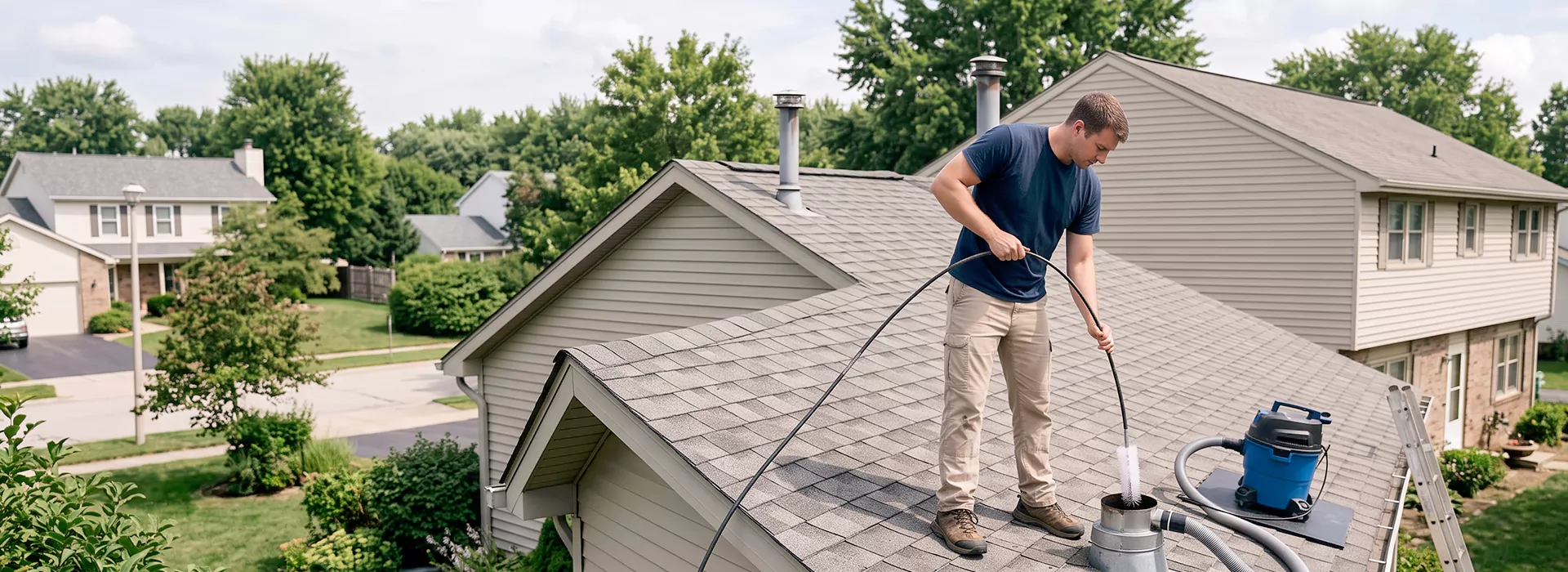 Roof Dryer Vent Cleaning Franklin Township, NJ