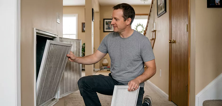 AC Air Filter Replacement in Franklin Township, NJ