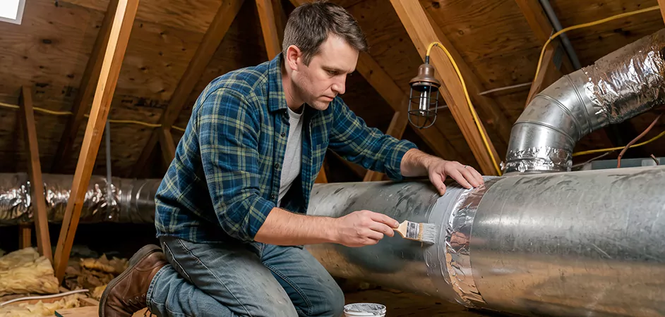 Air Duct Leak Repair in Franklin Township, NJ