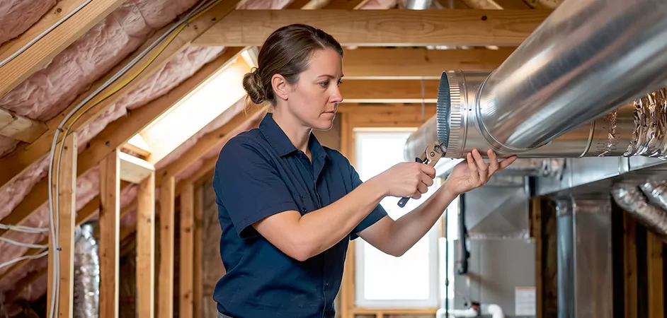 Dryer Vent Replacement in Franklin Township, NJ