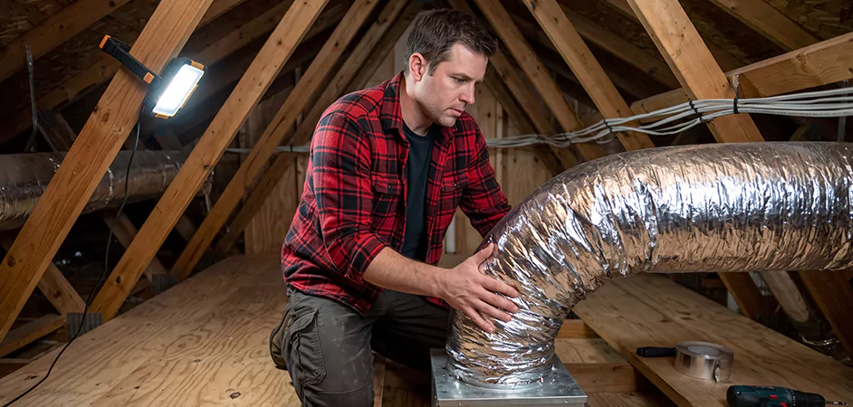 Air Duct Installation in Franklin Township
