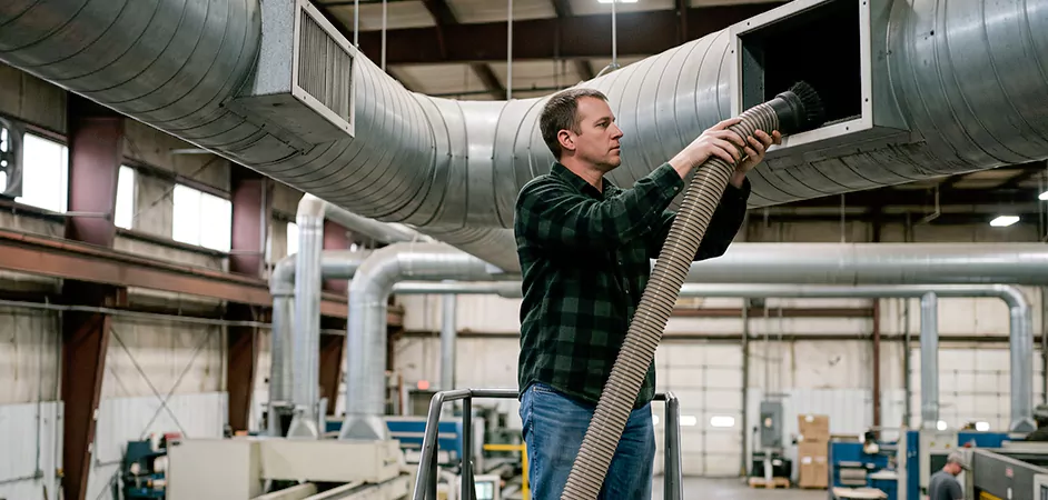 Post-Construction Duct Cleaning in Franklin Township
